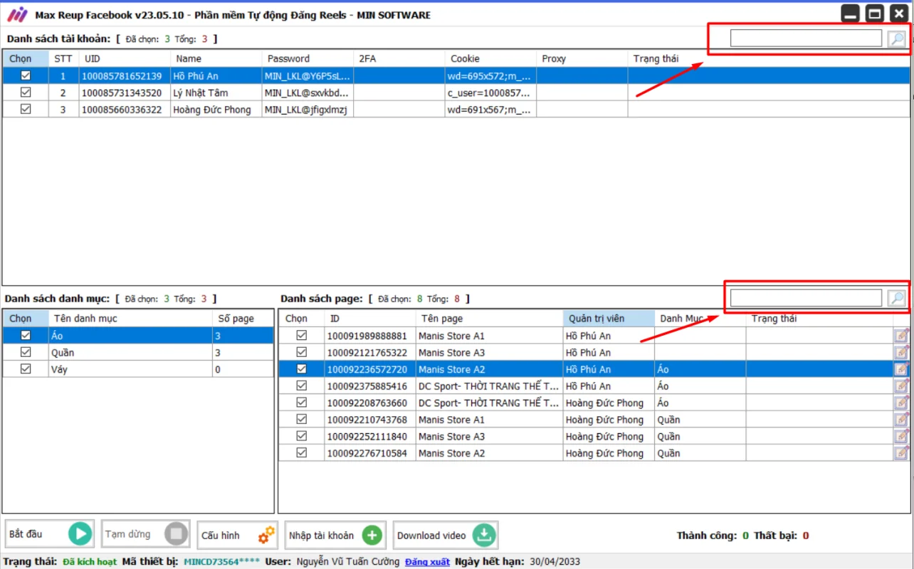 Phần Mềm Tự động Đăng Reels